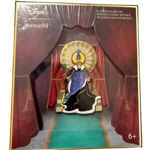 DISNEY PIN EVIL QUEEN LOUNGEFLY VILLAINS PIN ON PIN LAYERED NEW SNOW WHITE 2023